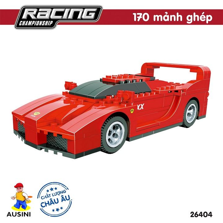 Lắp ráp Lego - Đường đua rực lửa Ausini No. 26404