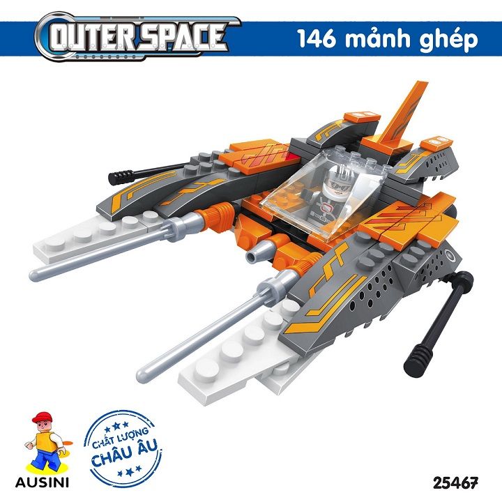 Lắp ráp lego - Khám phá vũ trụ Ausini No. 25467