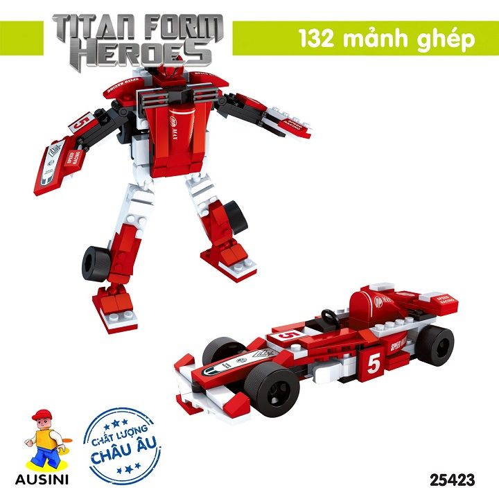 Lắp ráp lego - Robot biến hình Ausini No. 25423