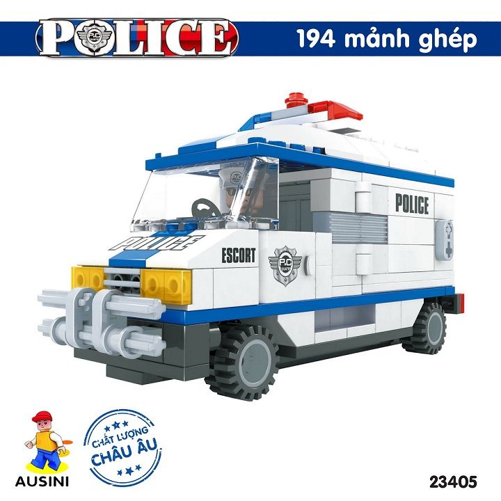 Lắp ráp Lego - Sở cảnh sát Ausini No. 23405