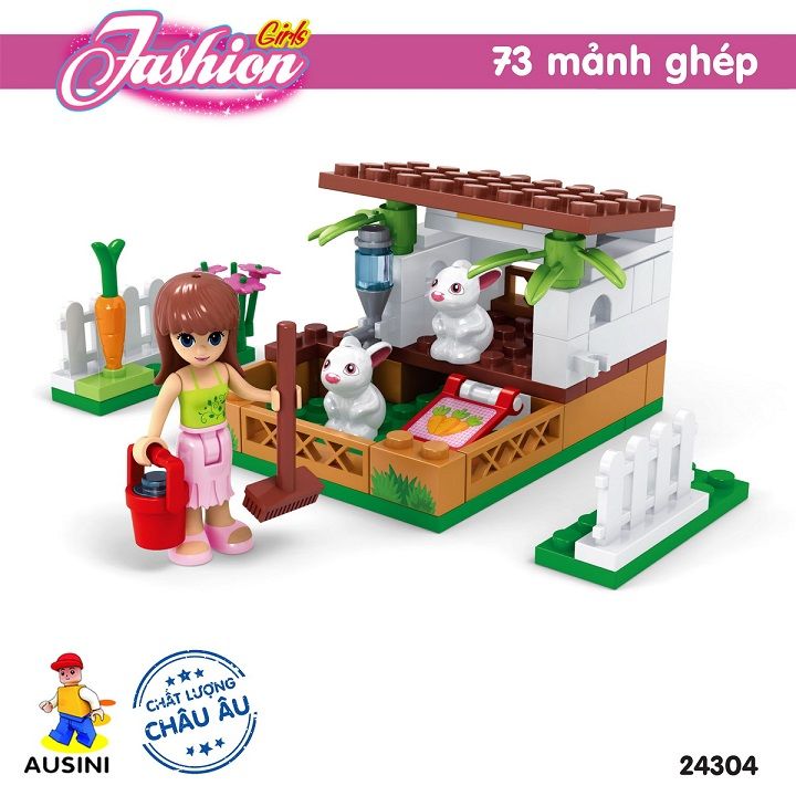 Lắp ráp lego - Thời trang sành điệu Ausini No. 24304