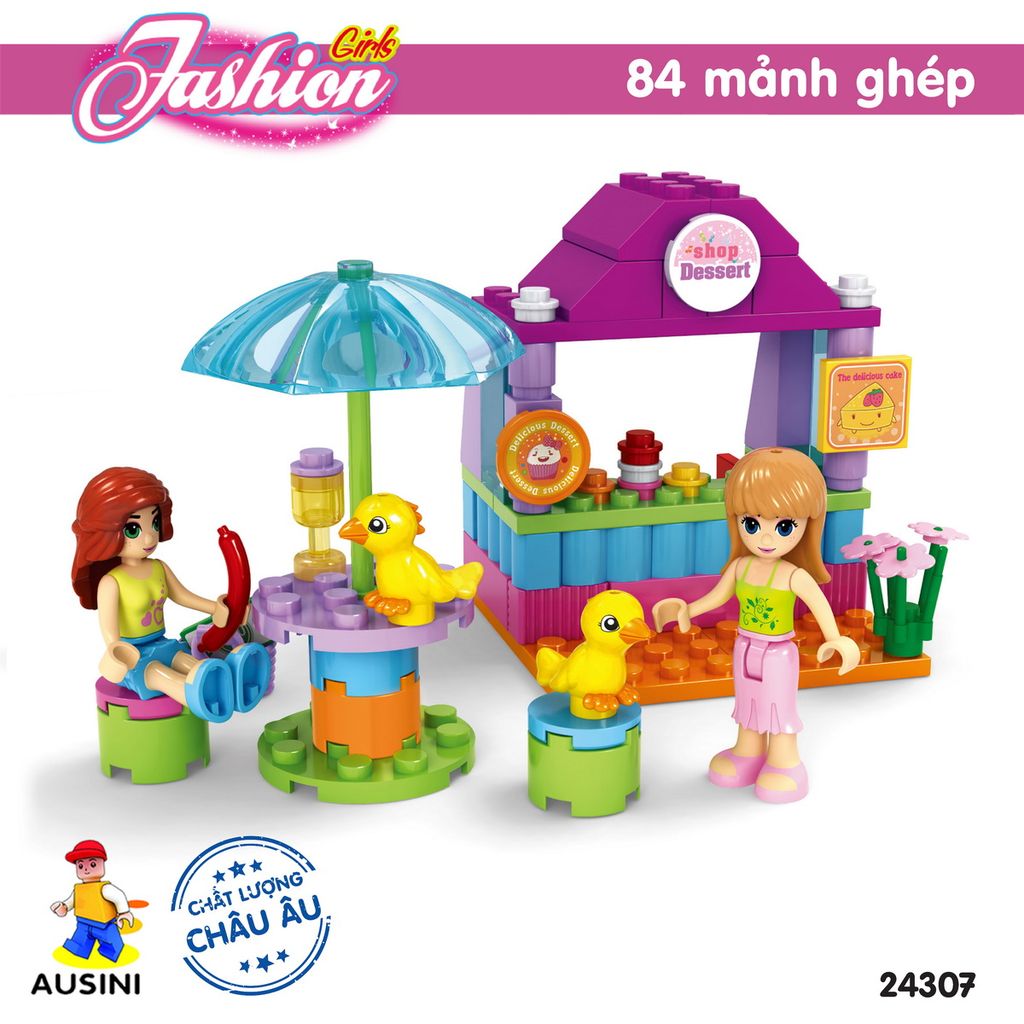 Lắp ráp lego - Thời trang sành điệu Ausini No. 24307