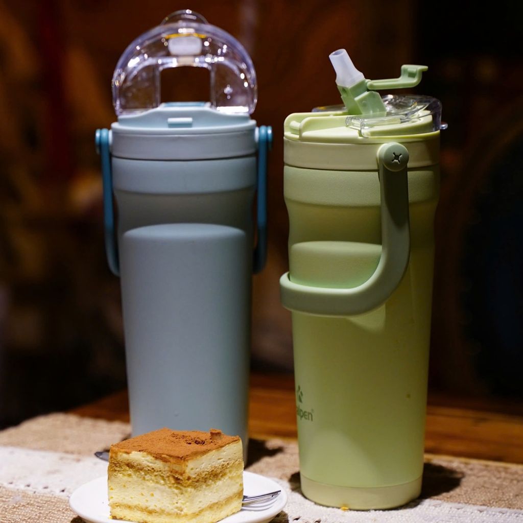 Ly giữ nhiệt có quai xách Inox 304 Kalpen E3 700ml