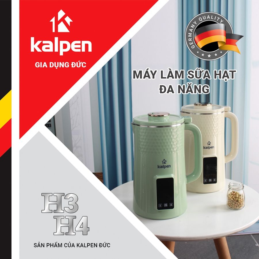 Máy làm sữa hạ Kalpen H3/ H4 - Dung tích 1000ml - Công suất 1150W