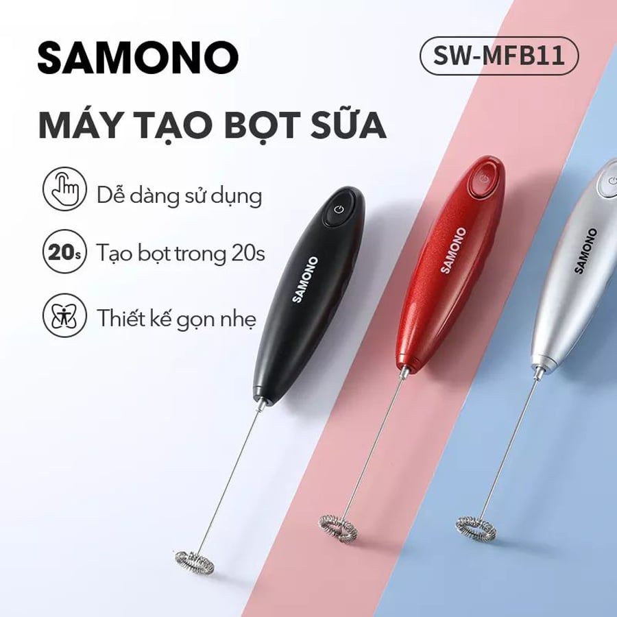 Máy tạo bọt sữa SAMONO SW-MFB11