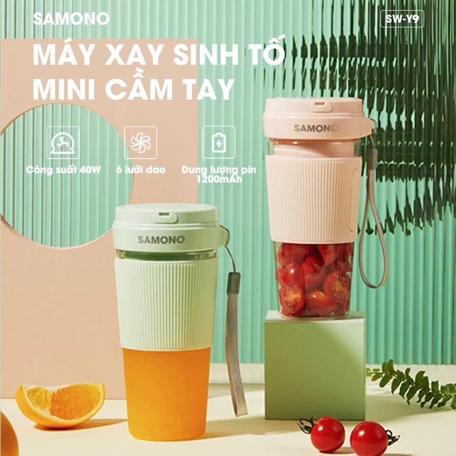 Máy xay sinh tố cầm tay SAMONO SW-Y9 350ml 40W