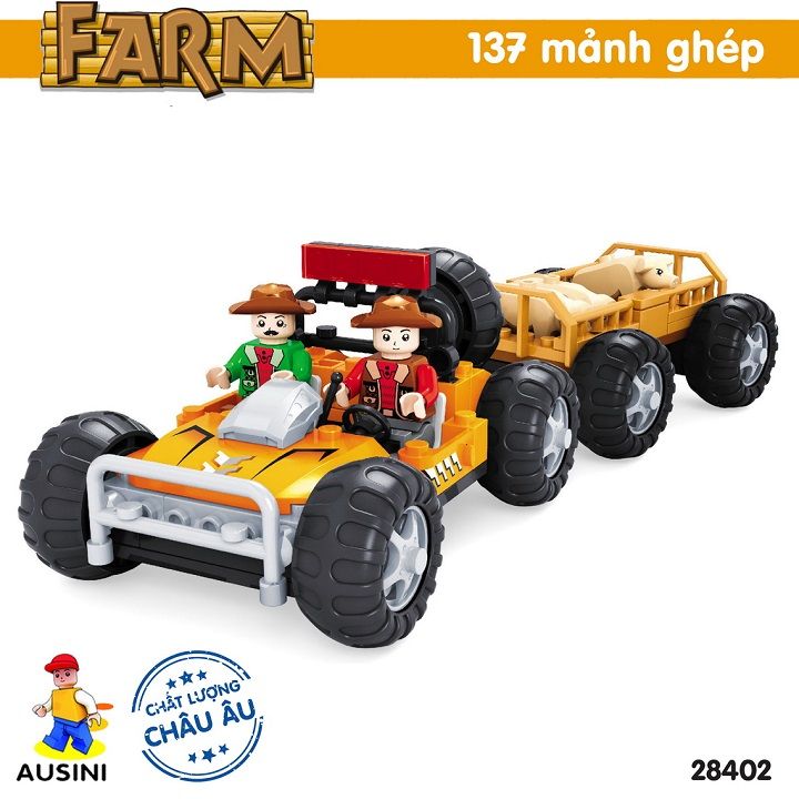 Lắp ráp lego - Mô hình nông trại vui vẽ Ausini No. 28402