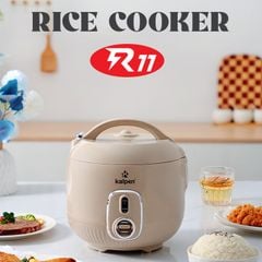 Nồi cơm điện Kalpen R11 dung tích 1L công suất 400W - Hàng chính hãng - Bảo hành 24 tháng