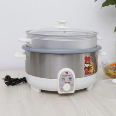 Nồi lẩu điện có xửng hấp HappyCook HCHP-350ST 3.5 lít