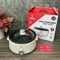 Nồi lẩu điện Kalpen P22 - Dung tích 5L - Công suất 1800W - Hàng chính hãng - Bảo hành 24 tháng