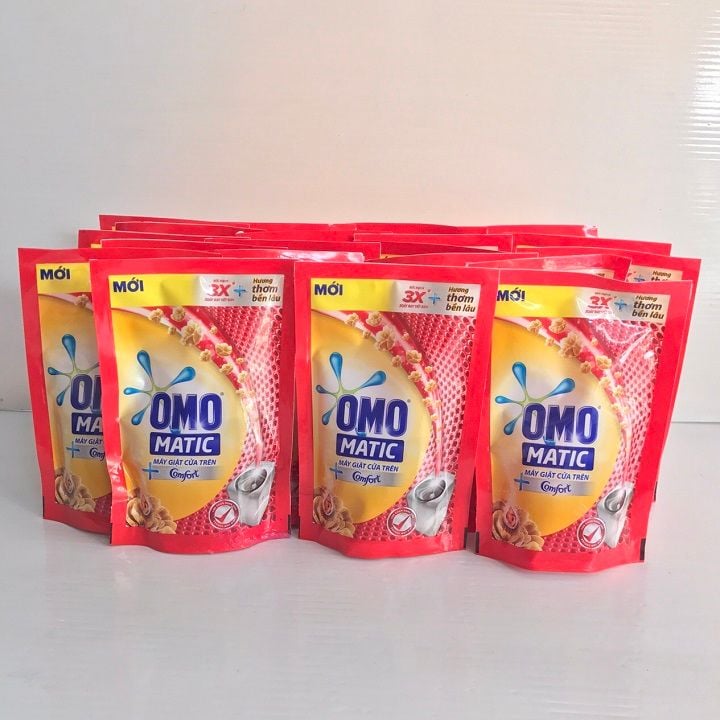 Combo 20 túi Nước giặt Omo Matic cửa trên 150g (20x150g)