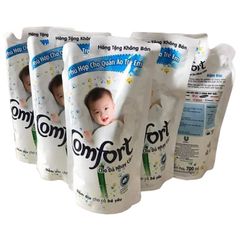 Combo 5 túi Nước xả vải Comfort cho da nhạy cảm 700ml