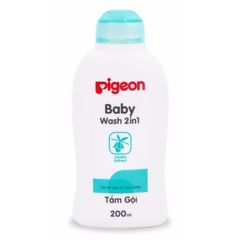 Sữa tắm gội toàn thân Pigeon Baby 2 trong 1 chai 200ml