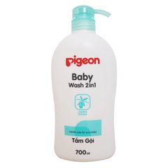 Sữa tắm gội toàn thân Pigeon Baby 2 trong 1 chai 700ml