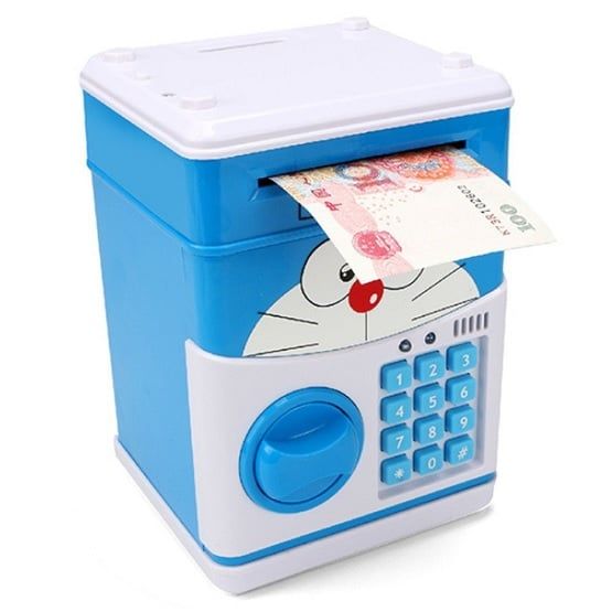 Đồ chơi két sắt mini Doraemon