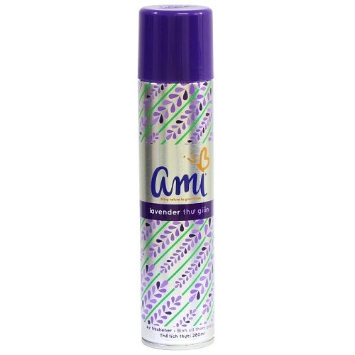 Bình xịt phòng Ami hương Lavender thư giãn 280ml