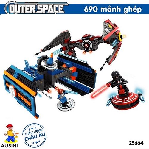 Lắp ráp lego - Mô hình tàu vũ trụ Ausini No. 25664