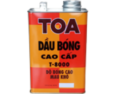 Dầu bóng TOA 3 lít (1T=6H)