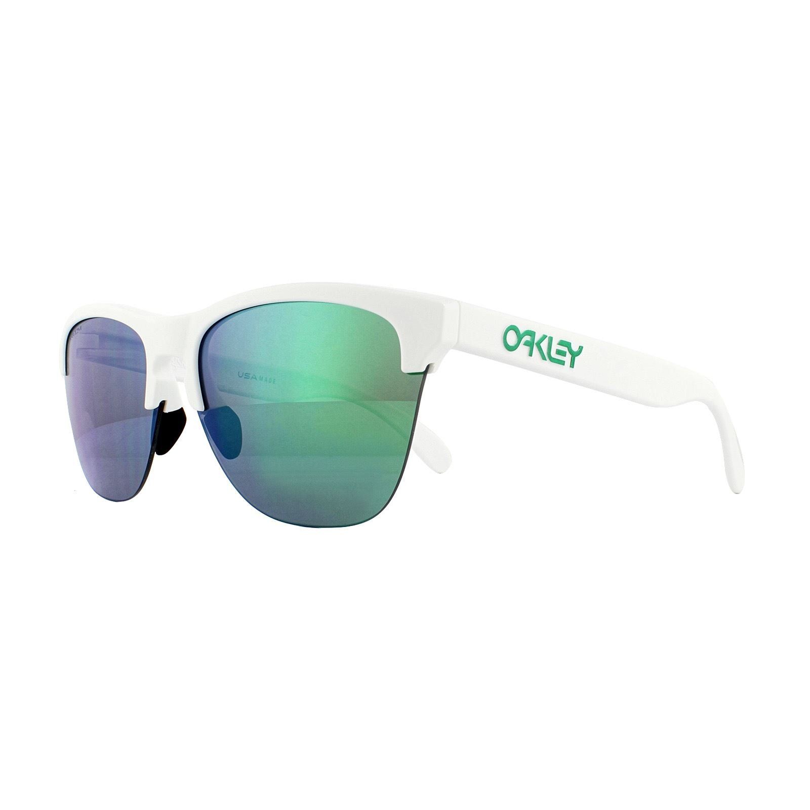 Frogskins Lite Matte White /Prizm Jade Iridium Sunglasses – JC STORE