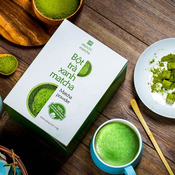 Matcha powder, 1000g, box Matchi Matcha
