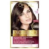 L' Oréal Excellence Hair Dyer Dark Brown - Thuốc nhuộm tóc màu nêu đen số 4