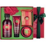 The Body Shop Strawberry Gift Set (set quà màu đỏ dâu)