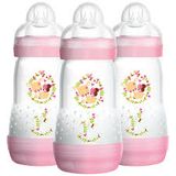 MAM Easy Start Anti-Colic Bottle Pink 260ml 3Pk - set 3 binh MAm mau hong 240ml