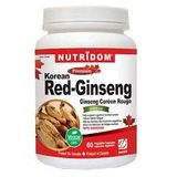 Nutridom Korean Ginseng Capsules (Sâm Hàn Quốc từ Canada của hãng Nutridom 60 viên)