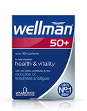 Vitabiotics wellman 50y+