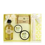 The Body Shop gift Set Moringa (bộ quà màu vàng, bưởi)