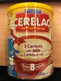 Bột Nestle - 3 Cereals Milk 8+