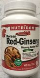 Nutridom Korean Ginseng Capsules (Sâm Hàn Quốc từ Canada của hãng Nutridom 60 viên)