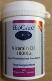 Biocare Vitamin D3 1000iu - 60 viên