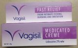 Vagisil Medicated Cream 30g - kem bôi phụ khoa Vagisil