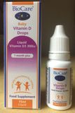 Biocare vitamin D3 drops (15ml)