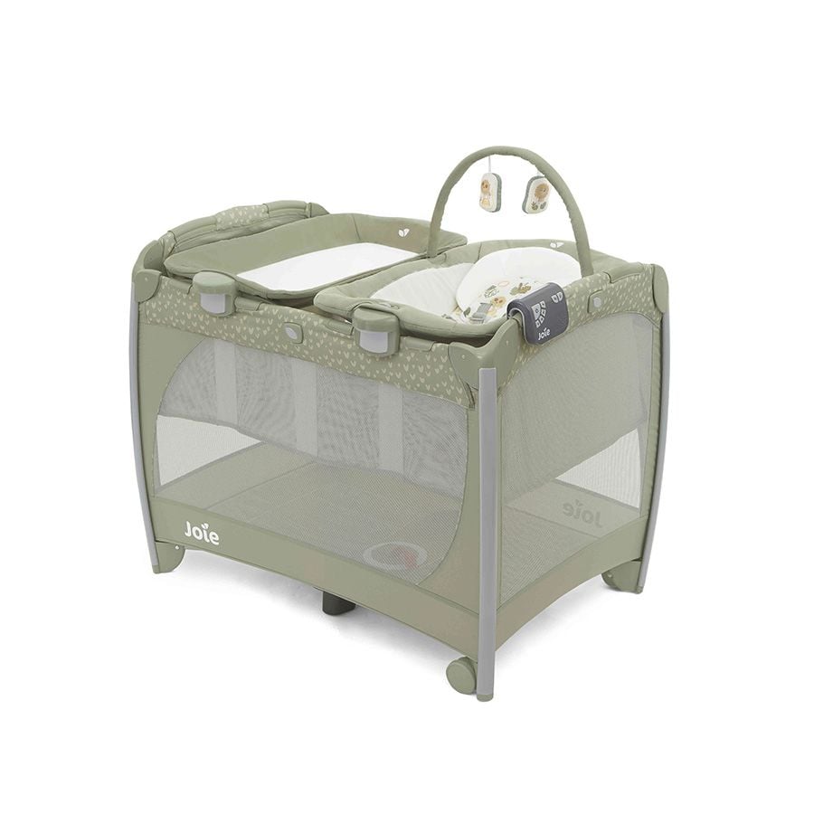 Giường cũi trẻ em Joie Excursion Change & Bounce Leo