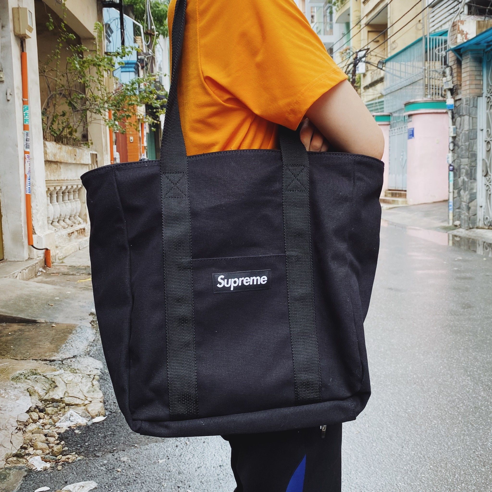 Supreme Canvas Tote シュプリーム キャンバス トート バッグ - トート ...