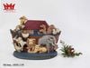 Chặn cửa Noah's Ark cổ điển nặng và rất bền. Nó được làm bằng gang.