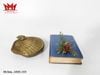 Dĩa trưng bày trang trí đựng bánh kẹo hình vỏ sò được làm bằng đồng.