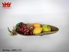 Dĩa vò sò bằng đồng dày và nặng.