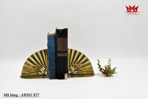  Chặn sách hình quạt bằng đồng 