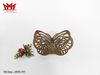 Kệ ngăn giấy bằng đồng cổ điển hình con bướm.