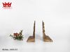 Cặp chặn sách hình thuyền buồm được làm bằng đồng đặc.