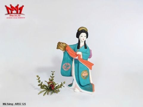  Bộ sưu tập Hamilton Nghệ thuật của Tượng Kabuki. ( Tượng cô gái Nhật ) 