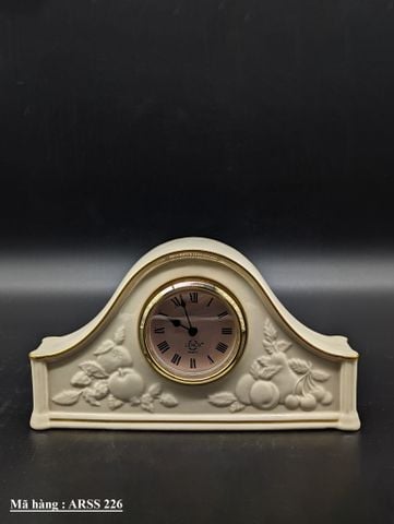  Đồng hồ để bàn bằng sứ thương hiệu Lenox, hàng cổ điển của Mỹ 