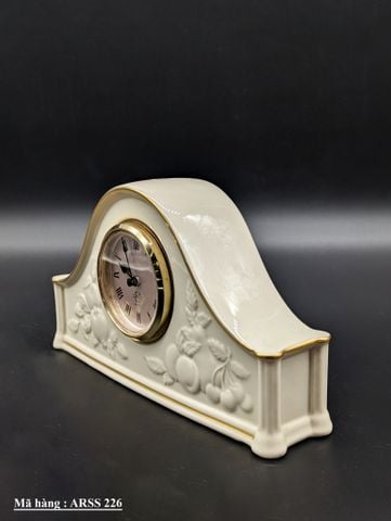  Đồng hồ để bàn bằng sứ thương hiệu Lenox, hàng cổ điển của Mỹ 