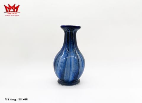  Bình được shop nhập về từ Mỹ có xuất xứ từ Ý. Murano nổi tiếng về mặt hàng thủy tinh thổi 