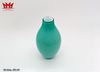 Bình hoa thủy tinh cao cấp màu xanh lục lam của Ý