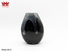 Bình hoa thủy tinh Murano màu đen pha màu lạ mắt và độc đáo