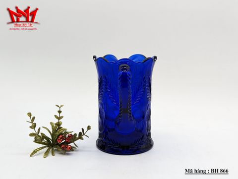  Bình thủy tinh Mosser Heavy - Xanh Coban - Scotland 